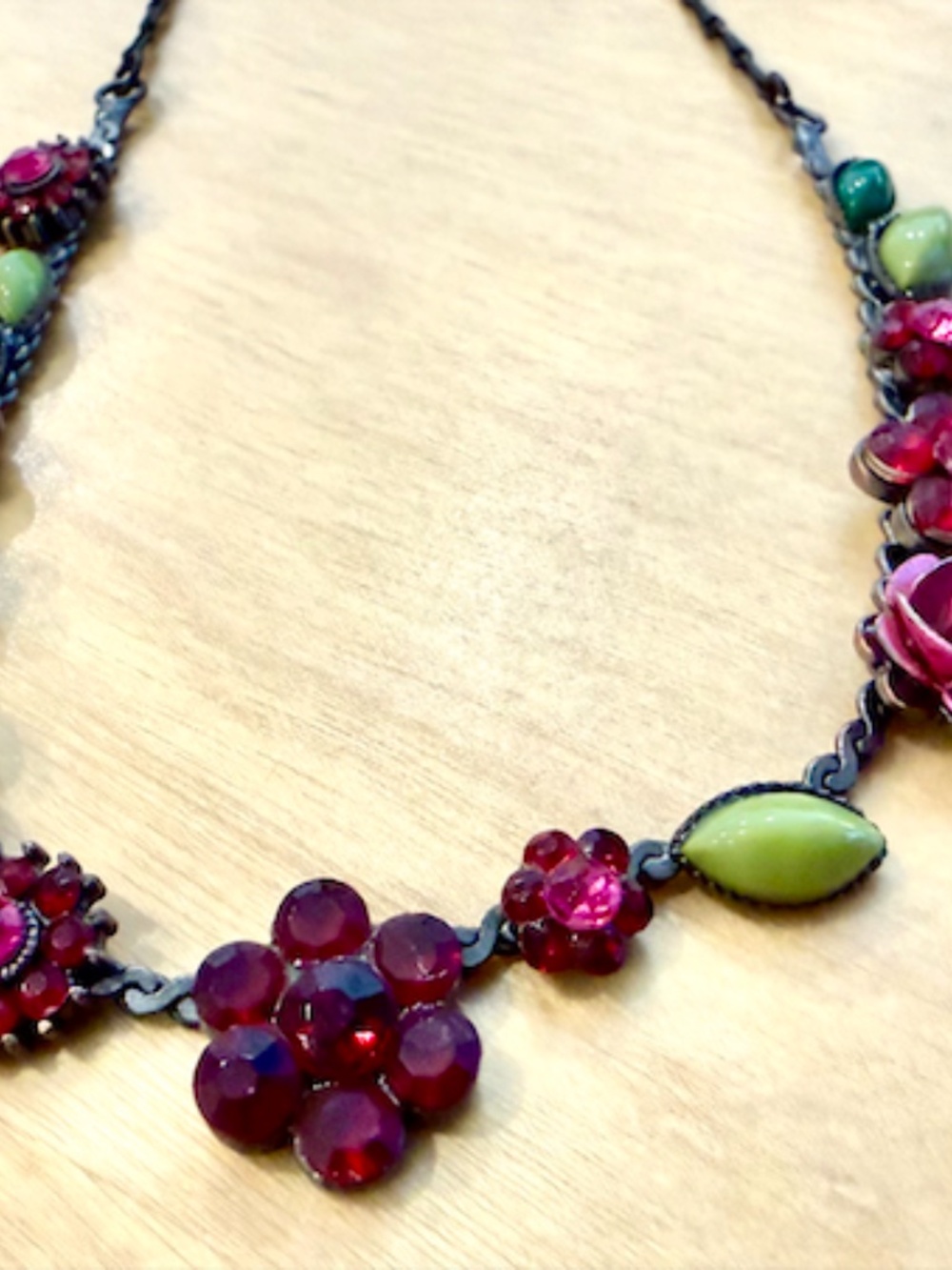 Oilily Whimsical Romantic Floral Necklace